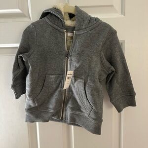 Hanna Andersson Charcoal Kids Hoodie 18-24 months